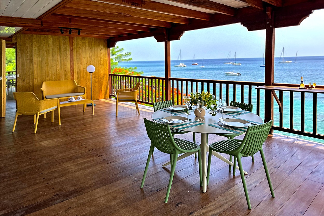 Appartement de Luxe SUR LA MER 1 Location Martinique Anses d'Arlet 2 chambres