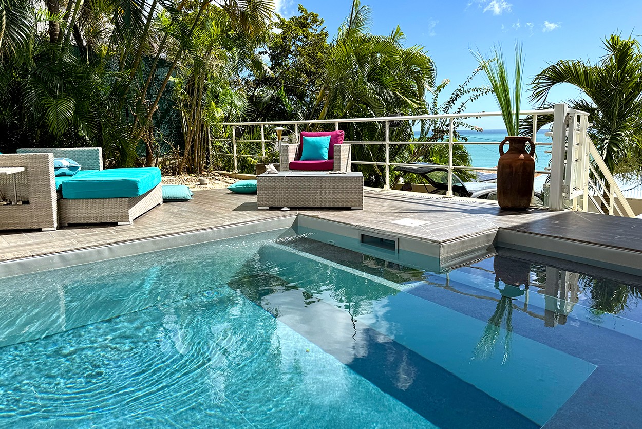 Le Littoral Martinique location Diamant Condo luxe vue mer et piscine
