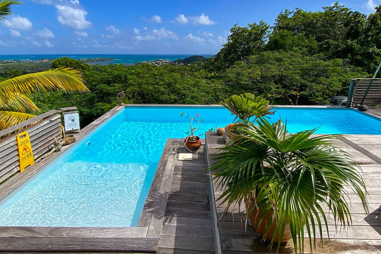Villa Coco Location le Vauclin Martinique piscine vue mer 6 personnes