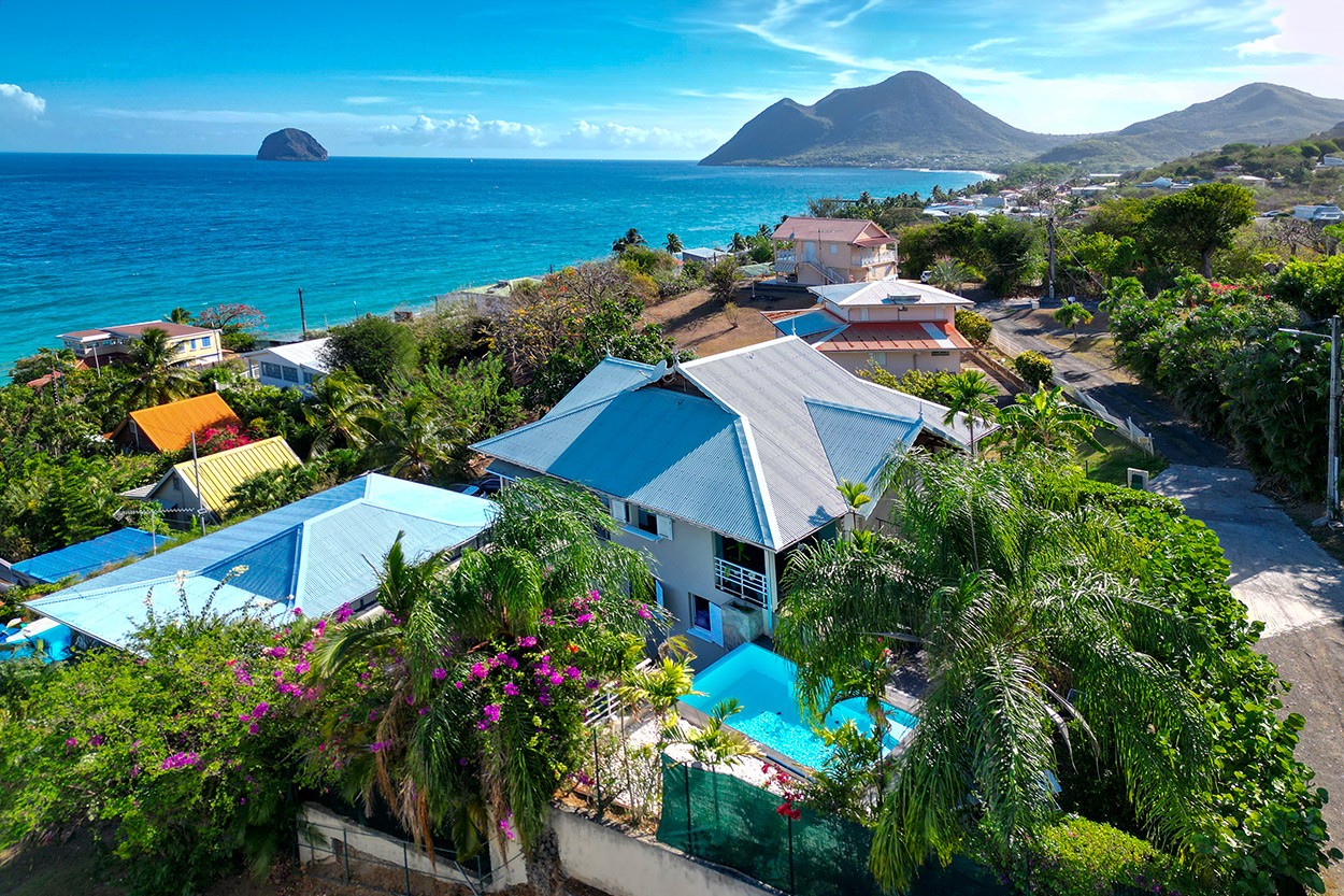 GRAND VOILE condo le Diamant location de luxe Martinique piscine vue mer