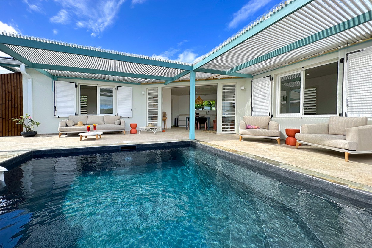 CASA KREOLINA location Sainte Luce Martinique piscine près des plages 2 chambres