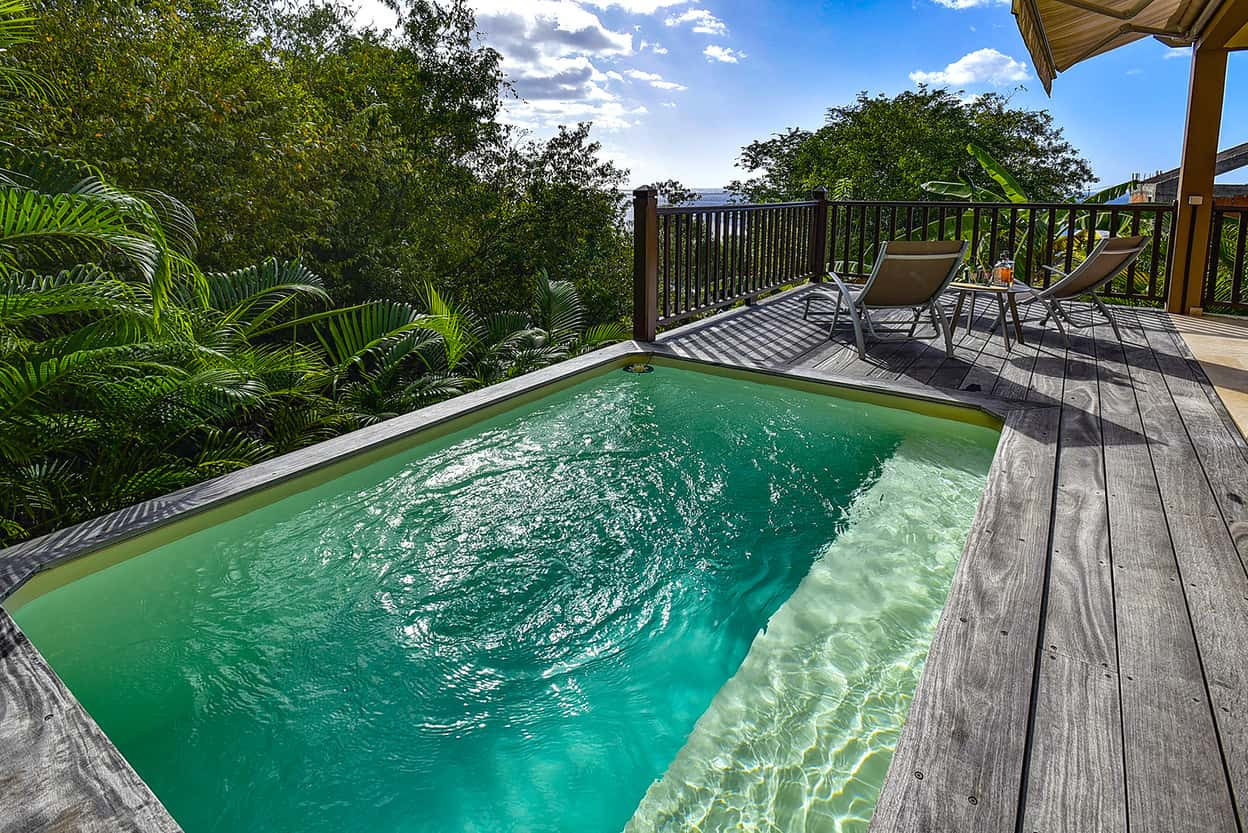 Tribord & Babord location Anse d'arlet Martinique bas de villa