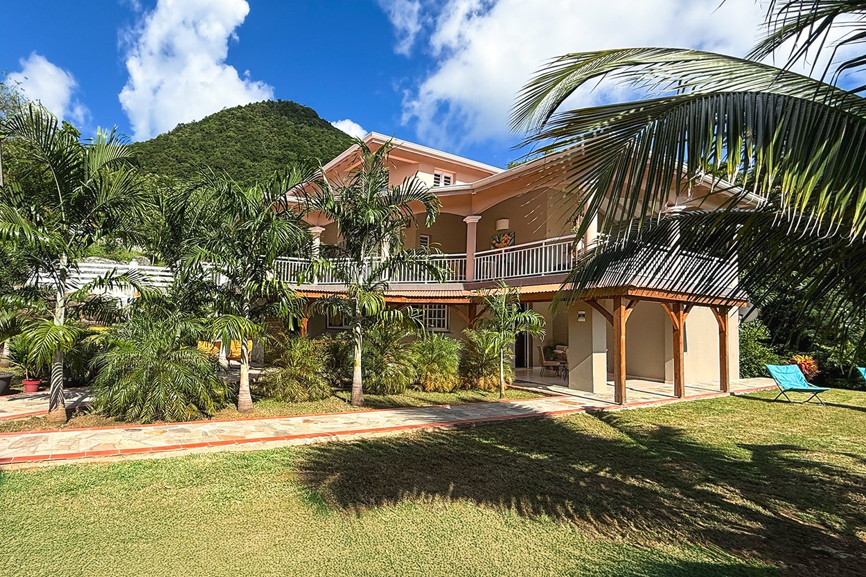 Location T3 appartement le JARDIN Petite Anse d'Arlet Martinique bas de villa 2 chambres