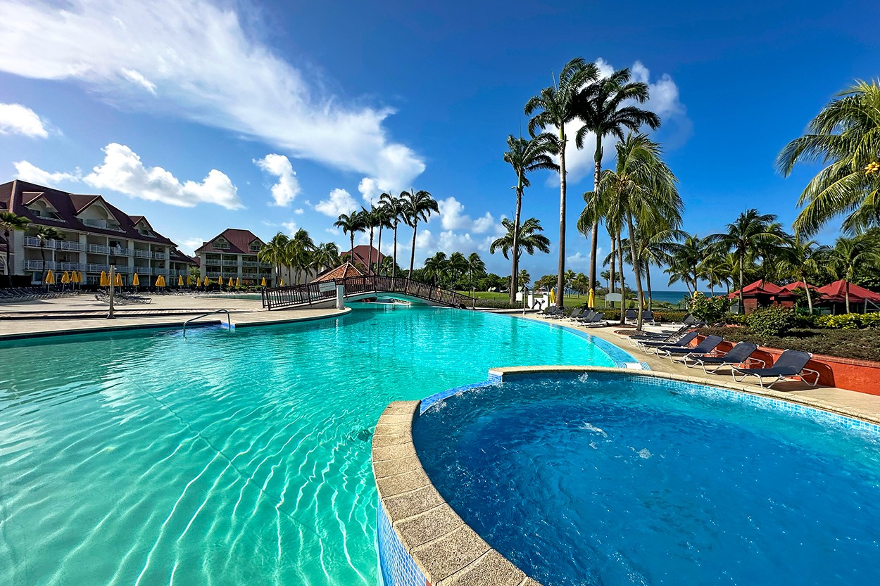 location village de Vacances Sainte-Luce Martinique studio Margarita n°7 vue jardin