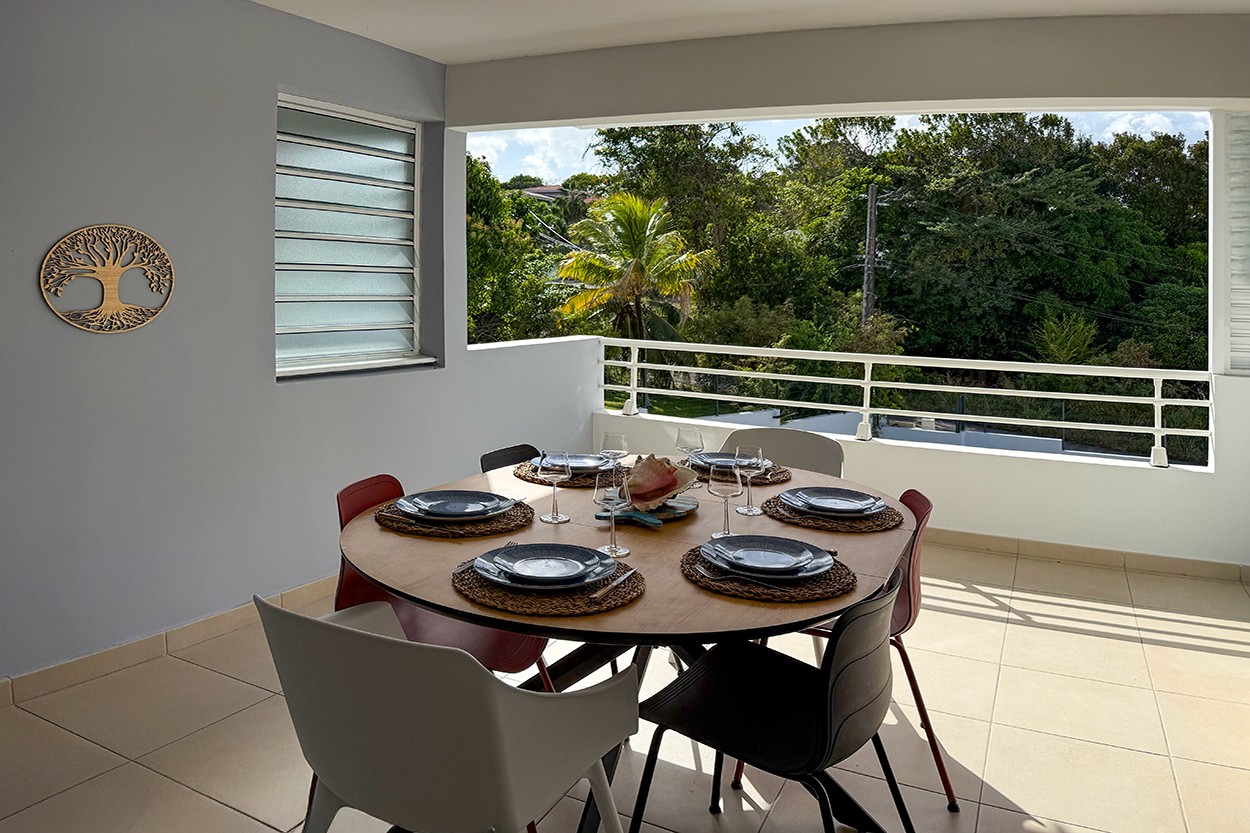 COCOTIER BLEU F3 location Martinique le Diamant