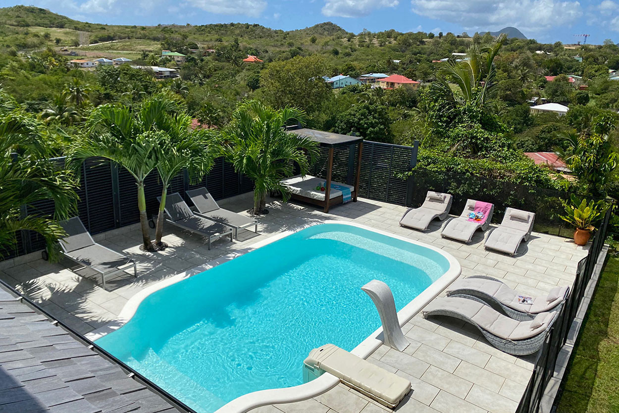 Belle grande villa du DIAMANT 6 chambres location Martinique
