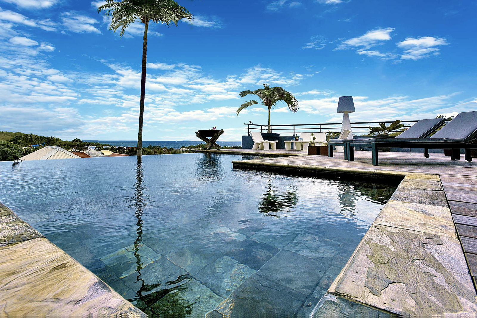 La PERLE BLEUE Villa de luxe 4 Ch. le Diamant Martinique piscine vue mer
