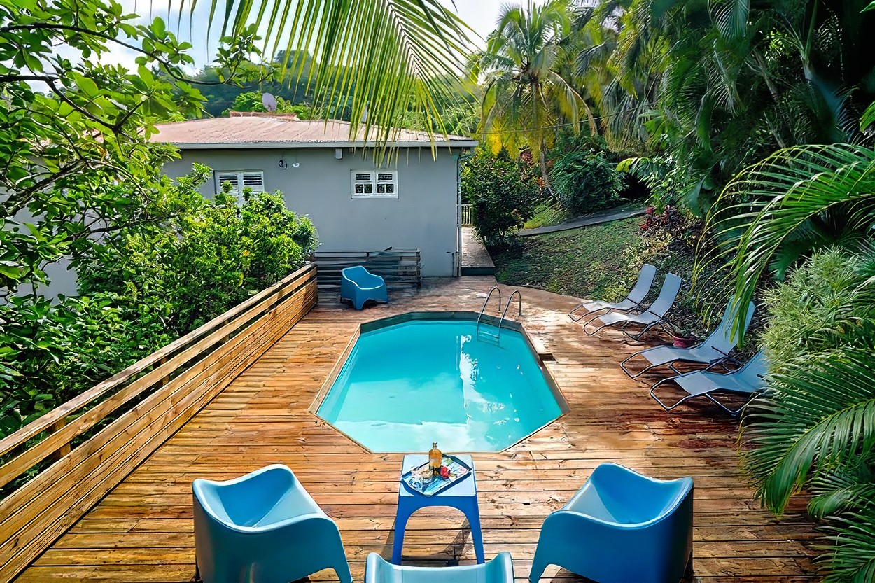 Maison Caraibes Location Martinique les Trois Ilets 3 chambres piscine