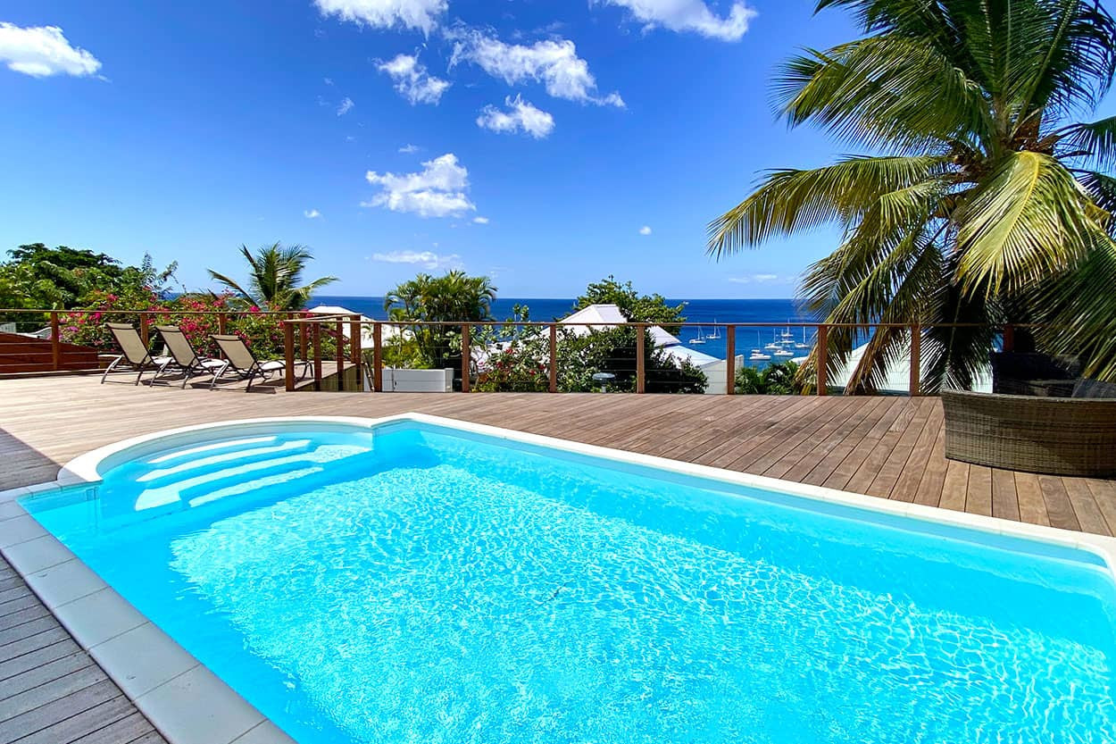 Magnifique Villa Anses d’Arlet Location Martinique Piscine Vue Mer