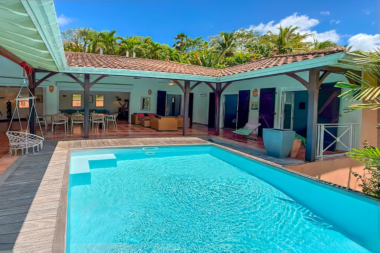 Le Patio Passion location villa de charme Martinique 2 chambres piscine