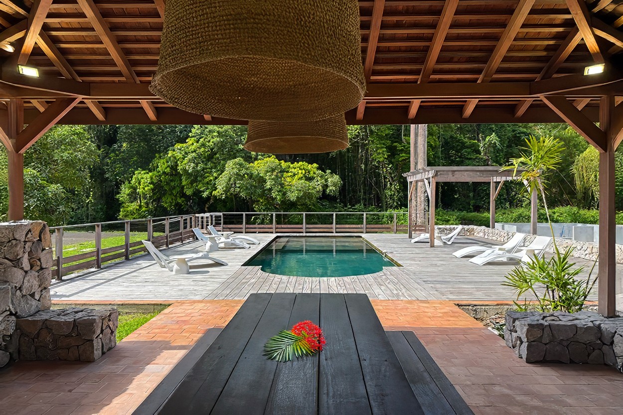 Domaine Anse à l'Ane location Villa de luxe Martinique 6 ch 6 sdb piscine