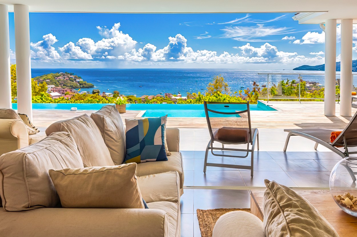 Villa LUXE et PRESTIGE n°1 location Martinique piscine vue mer