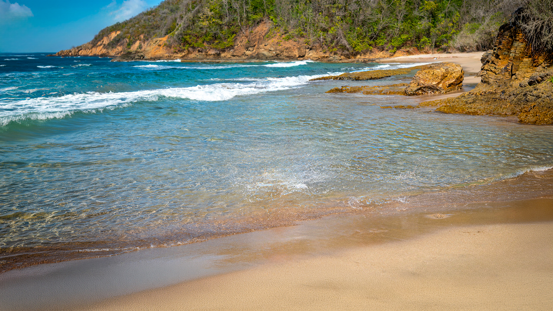Plage des surfeurs à Tartane