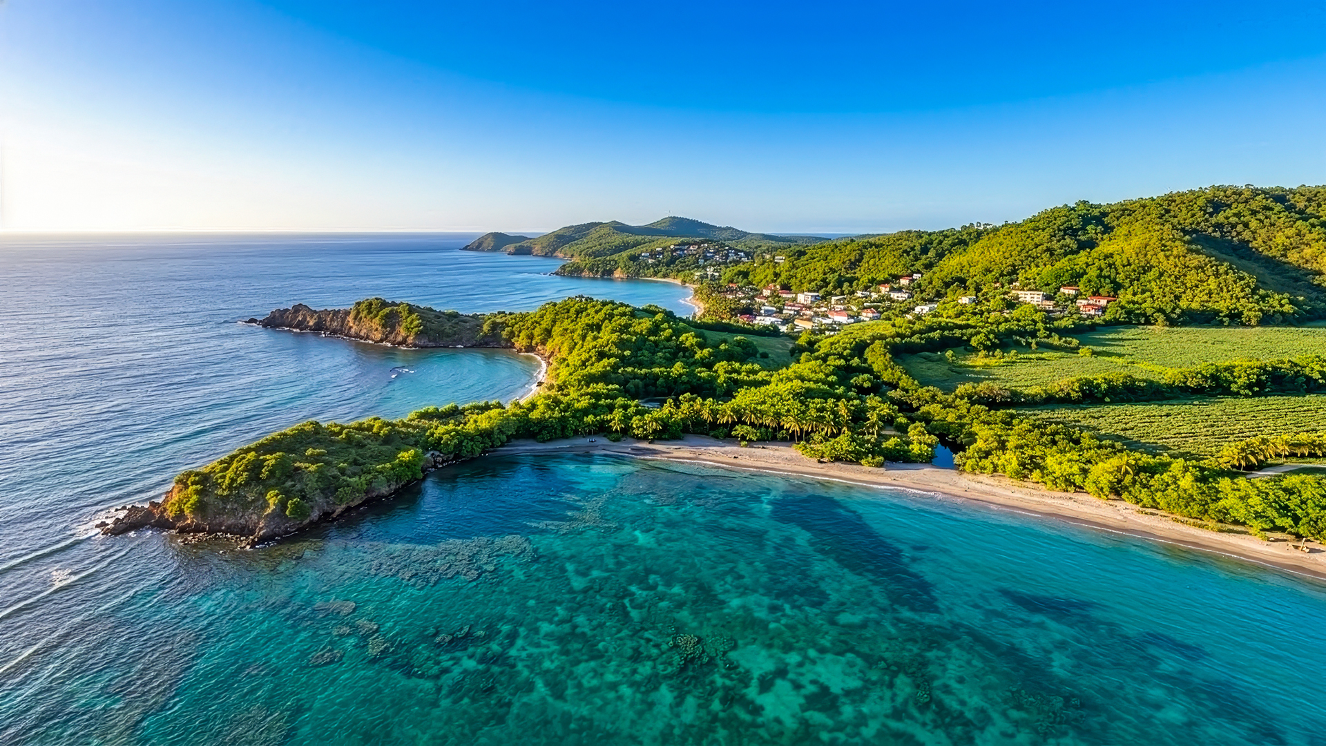La plage de la Brèche à Tartane